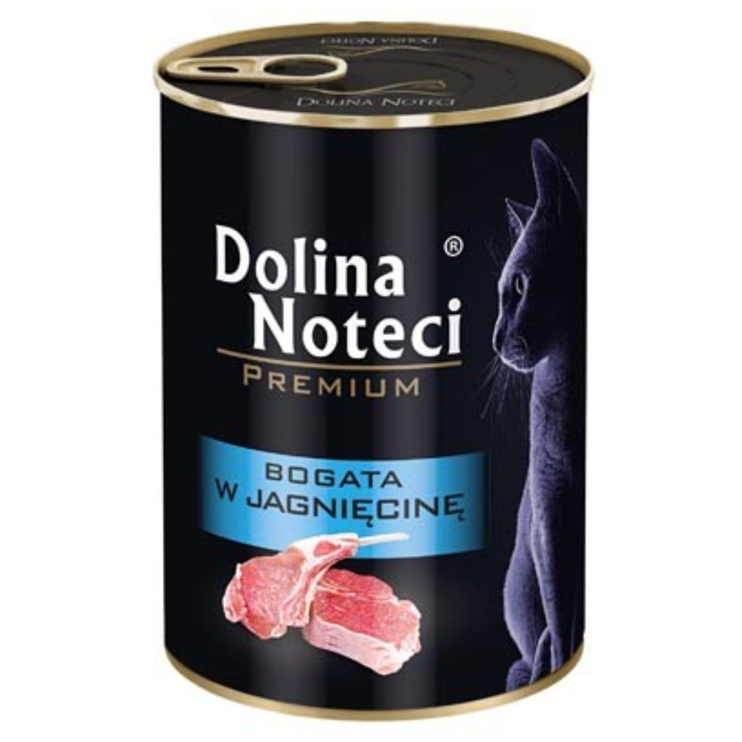 Dolina Noteci Premium reich an Lamm - Nassfutter für Katzen - 400g - foto 1