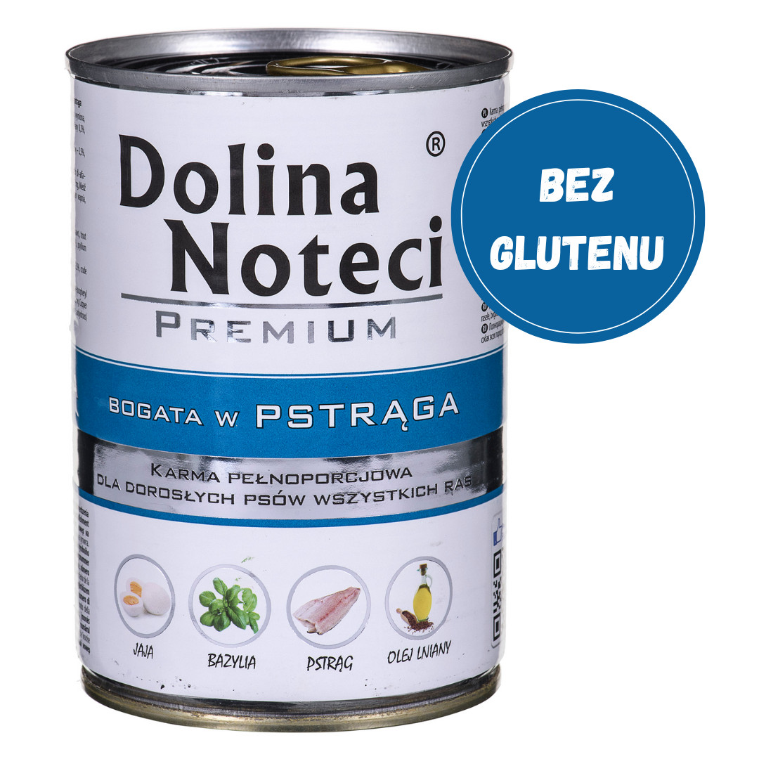 Dolina Noteci Premium Forelle - Nassfutter für Hunde 400 g - foto 2