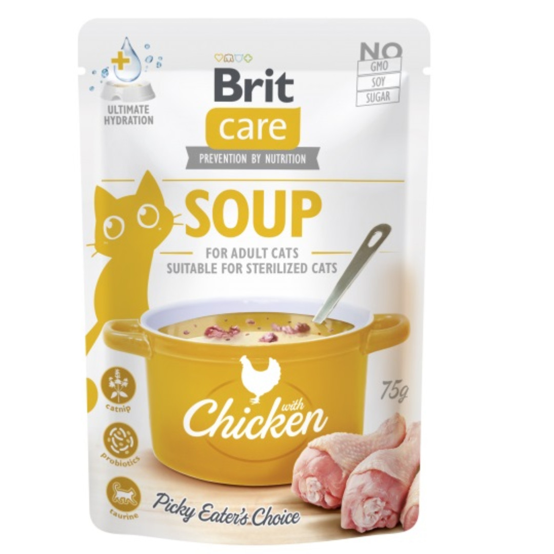BRIT Care Soup Chicken - Suppe für Katze - 75g - foto 1