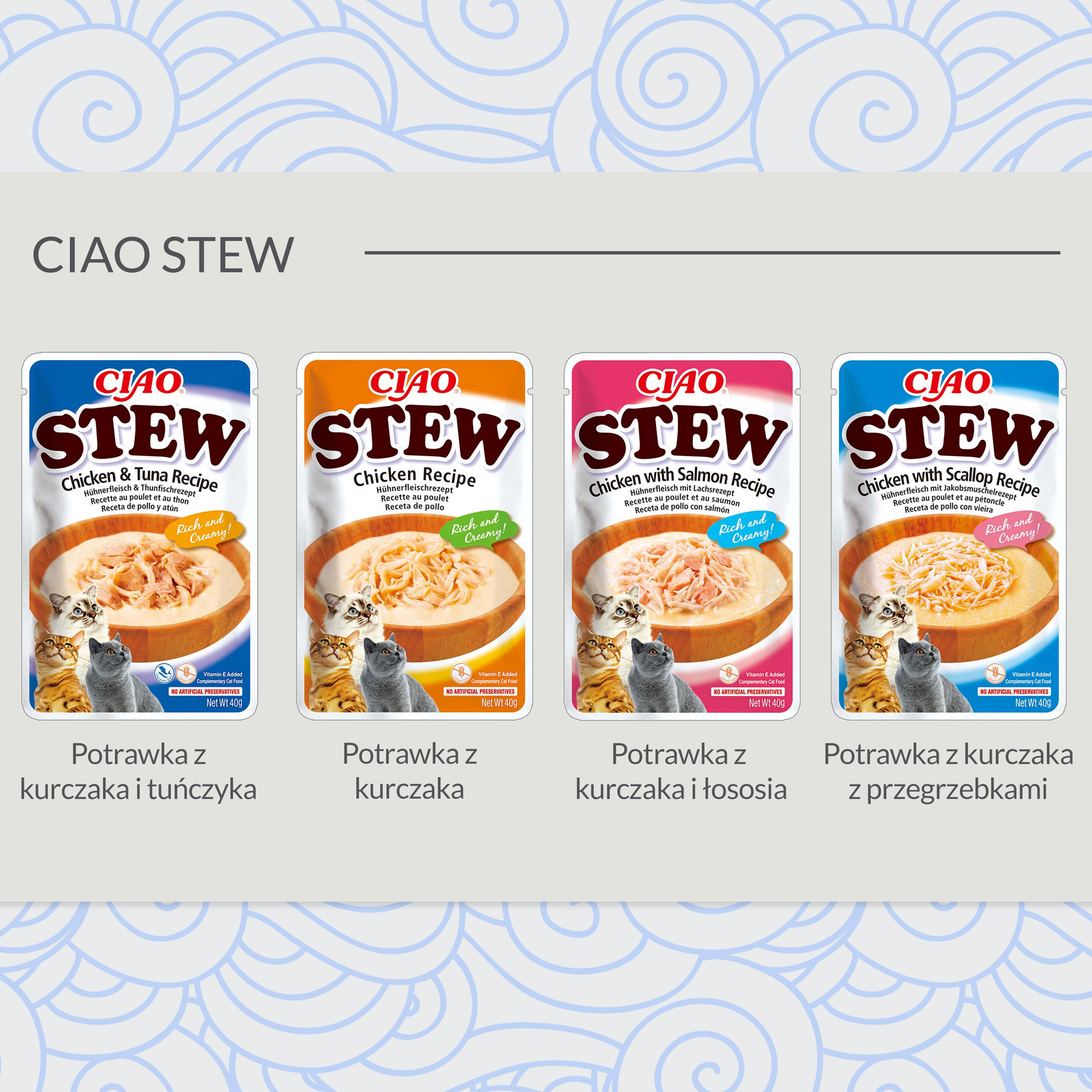 INABA Ciao Stew Chicken & Tuna - Katze behandeln - 40g - foto 2