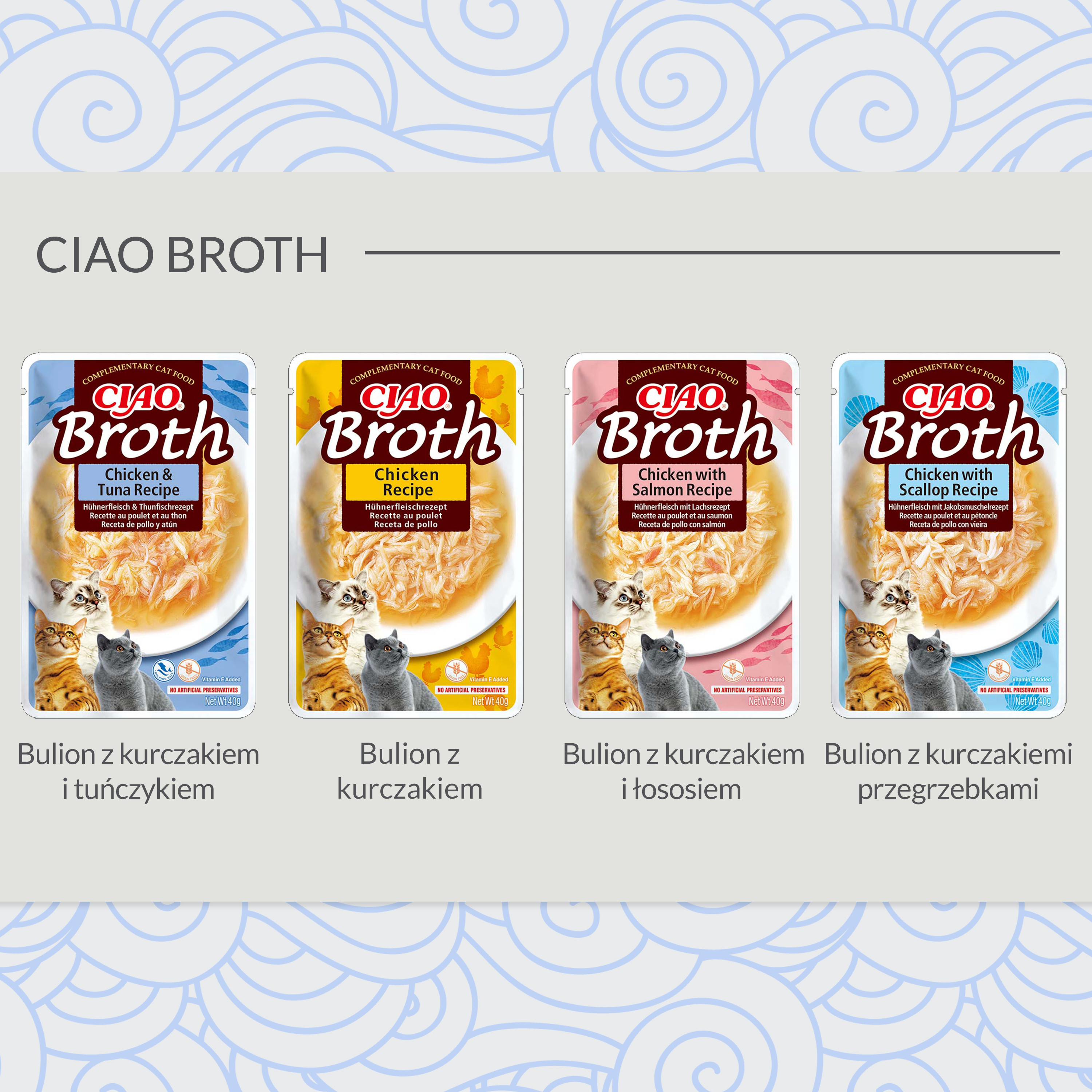 INABA Ciao Broth Chicken & Scallop - Katze behandeln - 40g - foto 2