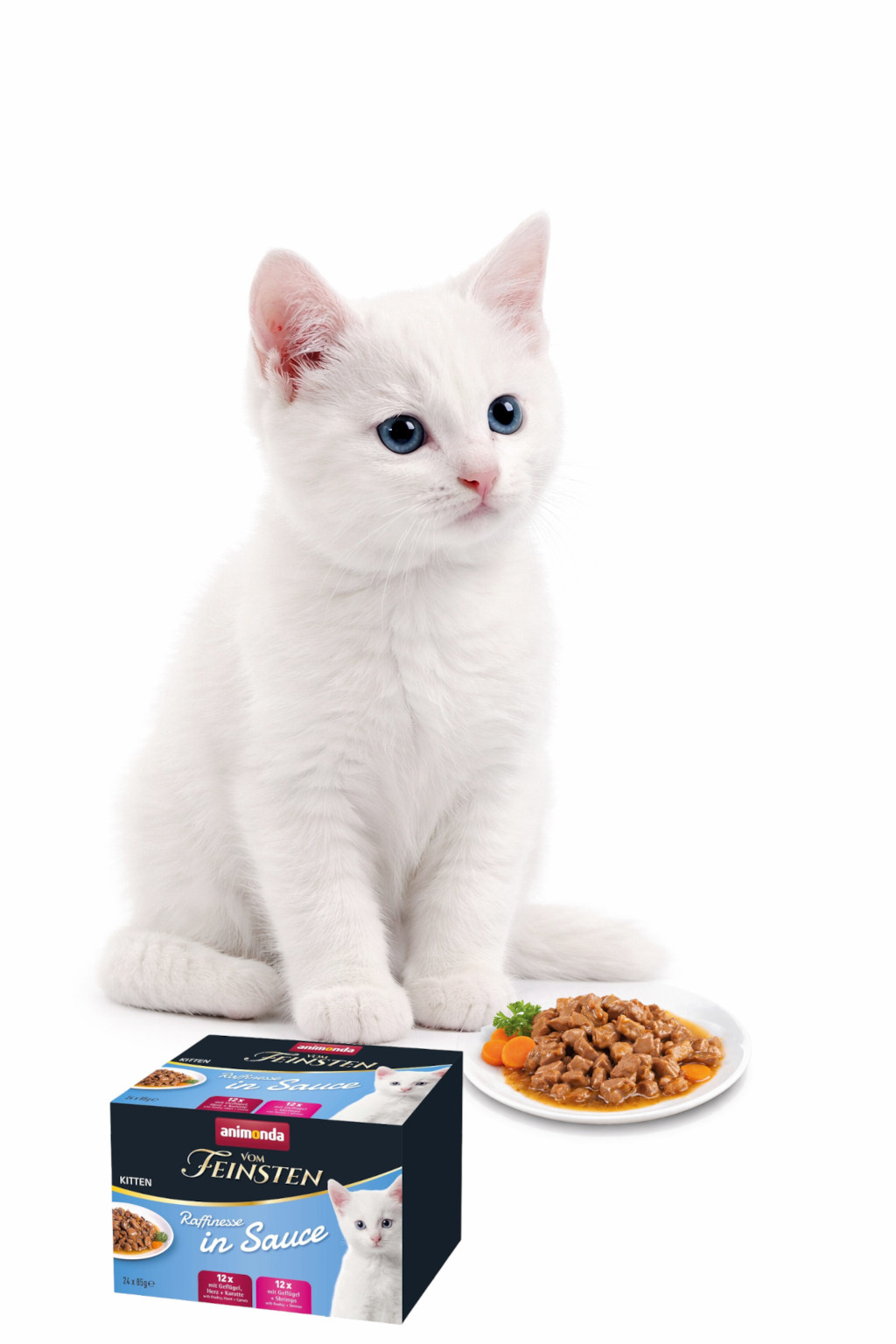 ANIMONDA Vom Feinsten Kitten Raffinesse in sauce - nassfutter für Katzen - 24x85g - foto 3