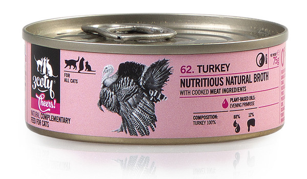 3COTY Turkey Cheers! - nassfutter für Katzen - 75g - foto 9