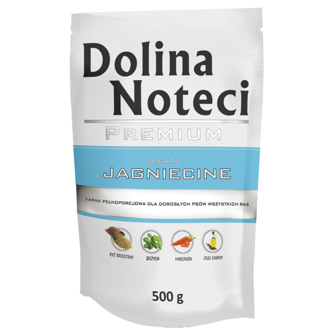 DOLINA NOTECI Premium Rich in lamb - Nassfutter für Hunde - 500 g - foto 1