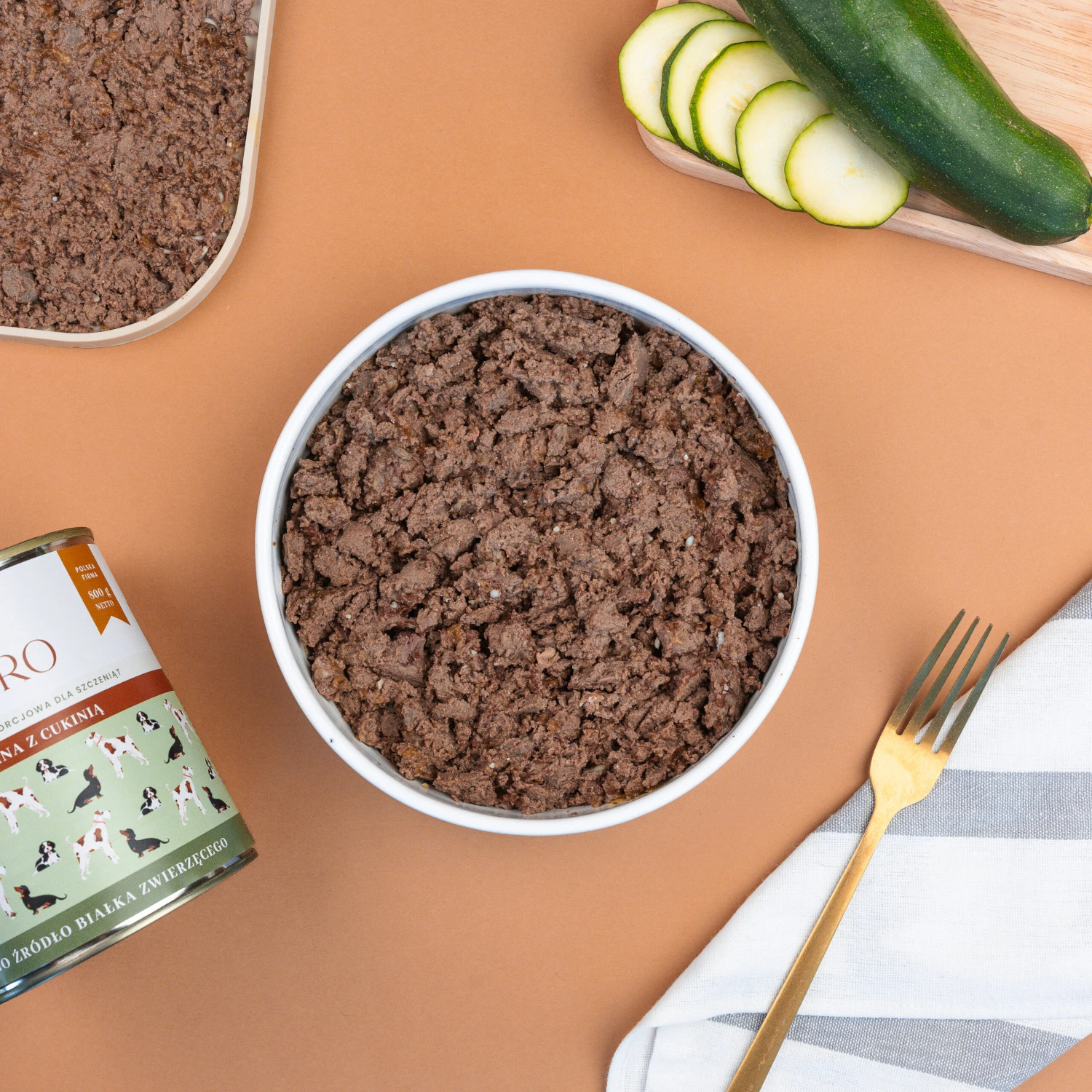 PERRO Junior Lamb with zucchini - Nassfutter für Hunde - 400g - foto 1