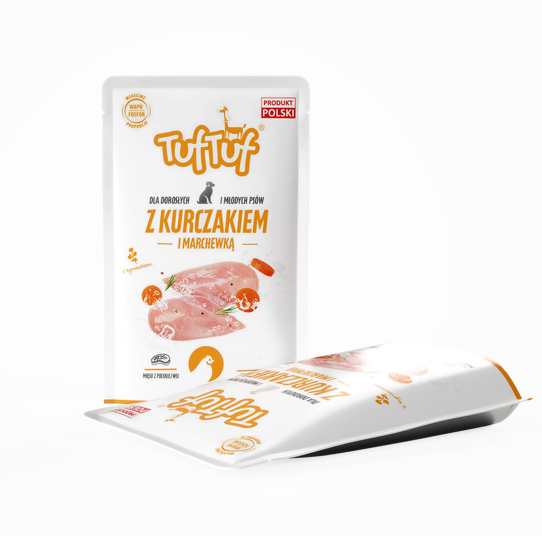 TUF TUF MIX 3 Geschmacksrichtungen in Sachets - Nassfutter für Hunde - 24x500g - foto 3