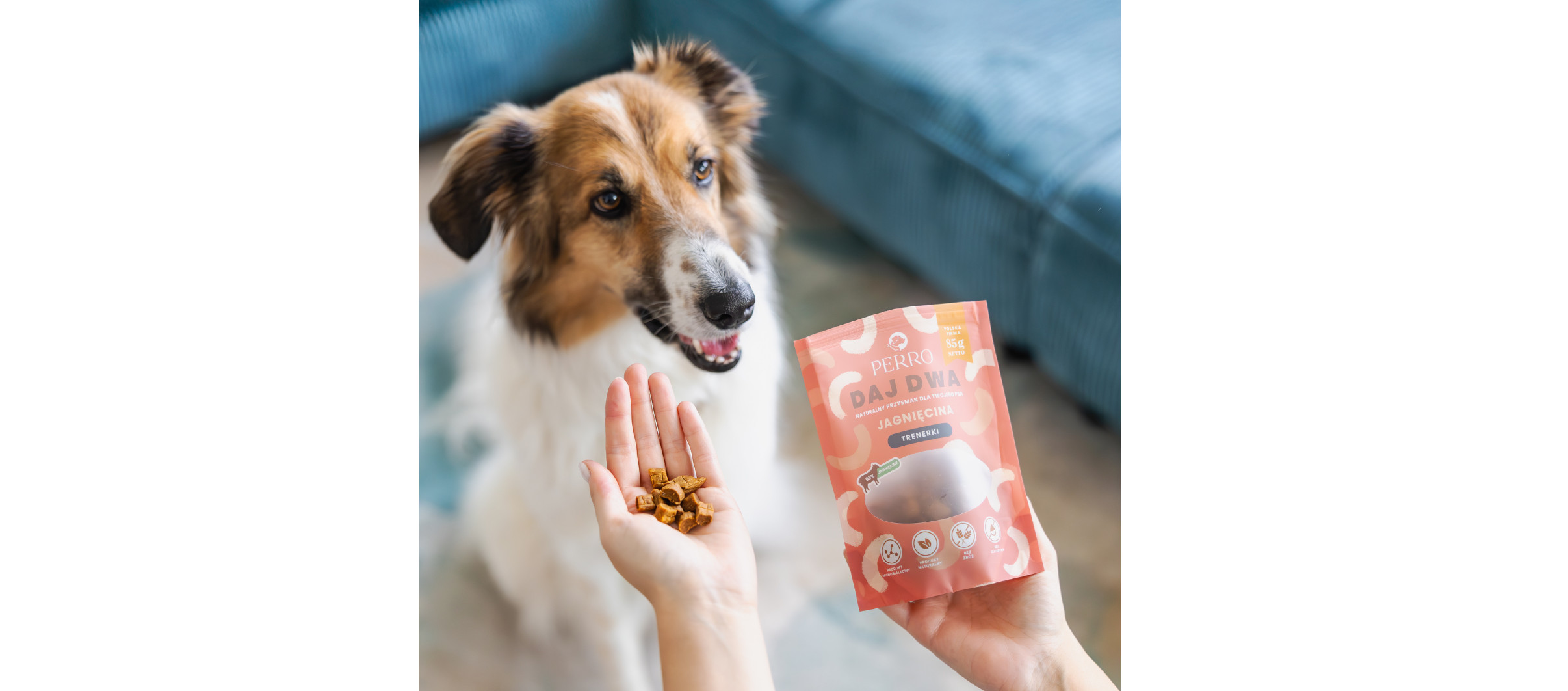 PERRO Daj Dwa Lamb - leckerli für hunde - 85g - foto 1
