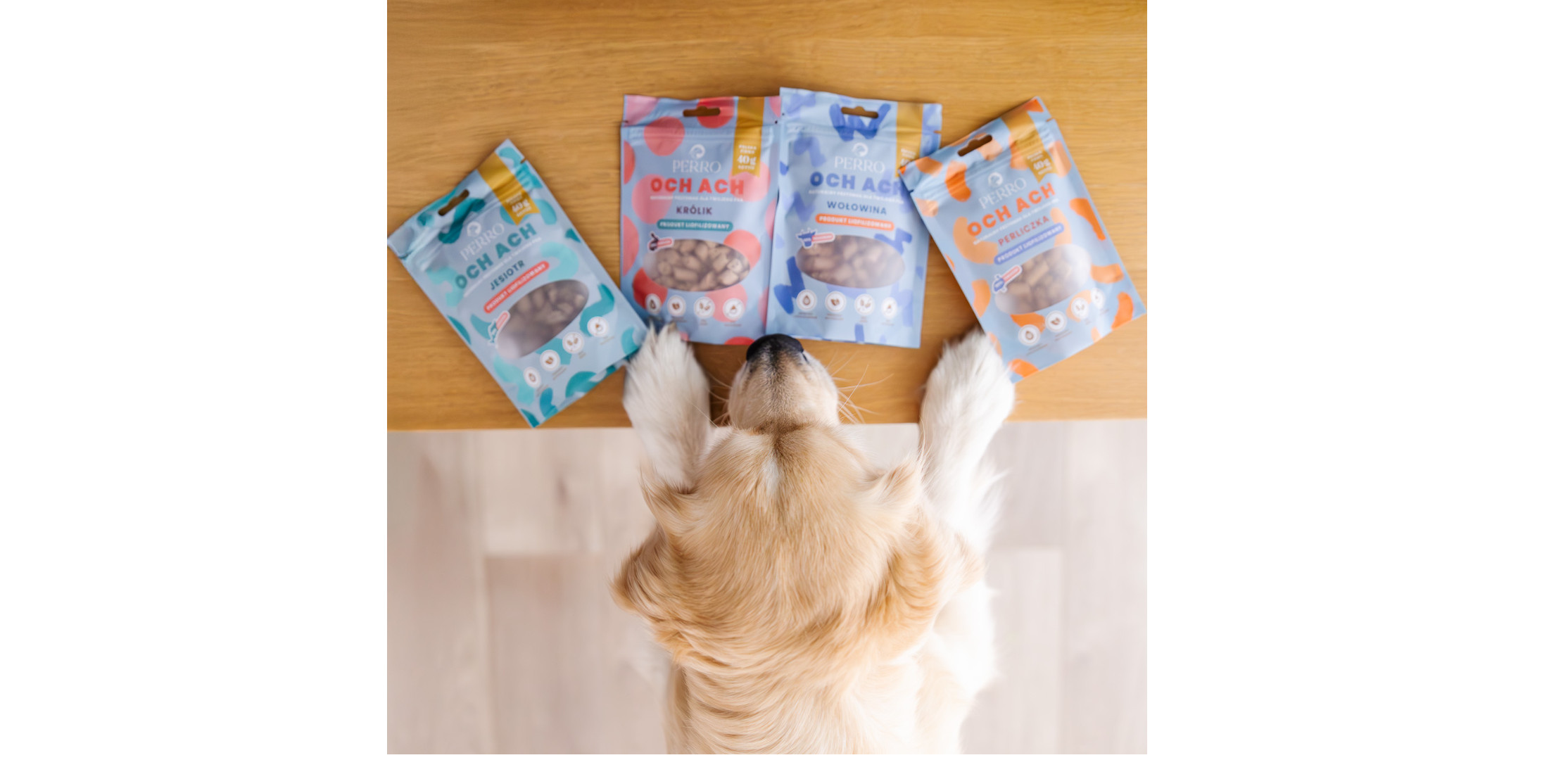 PERRO Och Ach Guinea fowl - leckerli für hunde - 40g - foto 1