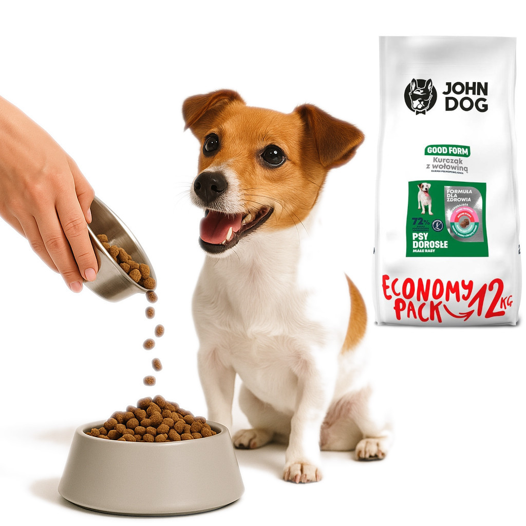 JOHN DOG Good Form Adult Chicken with beef - Trockenfutter für Hunde - 12 kg - foto 3