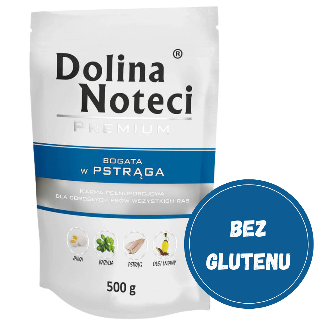 Dolina Noteci Premium reich an Forellen - Nassfutter für Hunde - 500g - foto 2