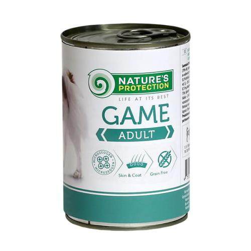 NATURE'S PROTECTION Adult Wild – Nassfutter für Hunde – 400 g - foto 1
