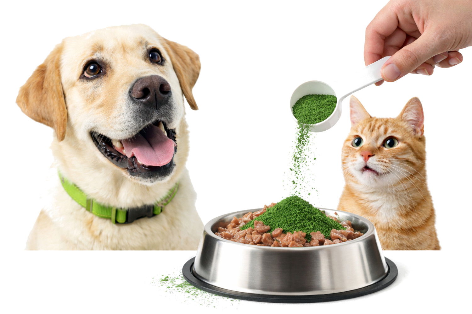 POKUSA RawDietLine Alga - nahrungsergänzungsmittel für hunde und katzen - 1200g - foto 4