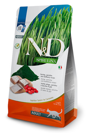 FARMINA N&D Spirulina Herring - Trockenfutter für Katzen - 1.5 kg - foto 3