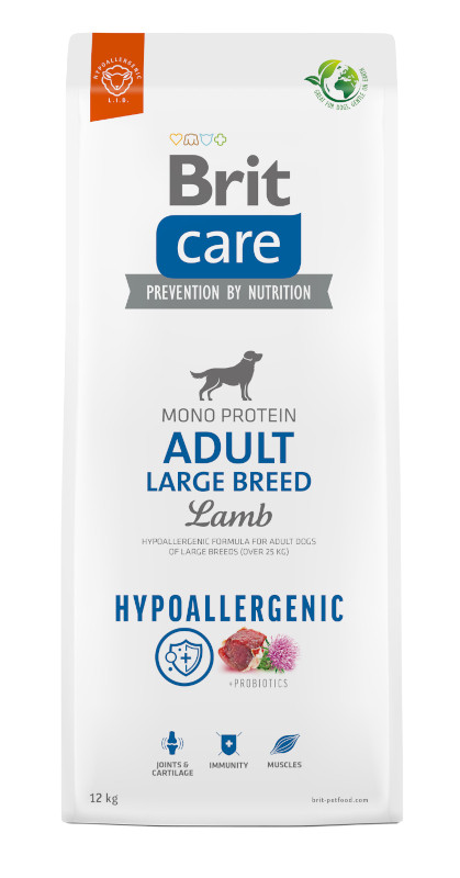 BRIT Care Hypoallergenic Adult Large Breed Lamb - Trockenfutter für Hunde - 12 kg - foto 1