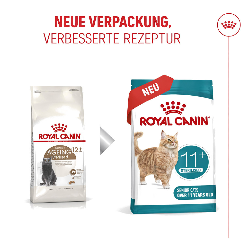 ROYAL CANIN Ageing 11+ Sterilised - trockenfutter für Katzen - 4kg - foto 8