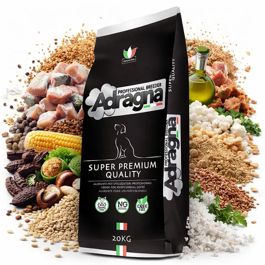 ADRAGNA Adult Maxi Super Premium Fish with rice - trockenfutter für Hunde - 20kg - foto 2