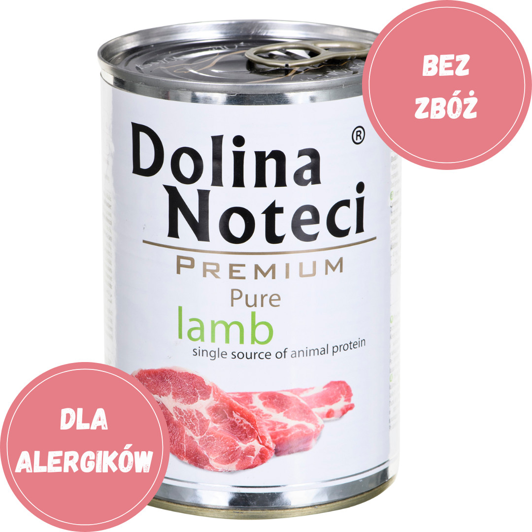 Dolina Noteci Premium Pure Lamm - Nassfutter für Hunde - 400g - foto 2