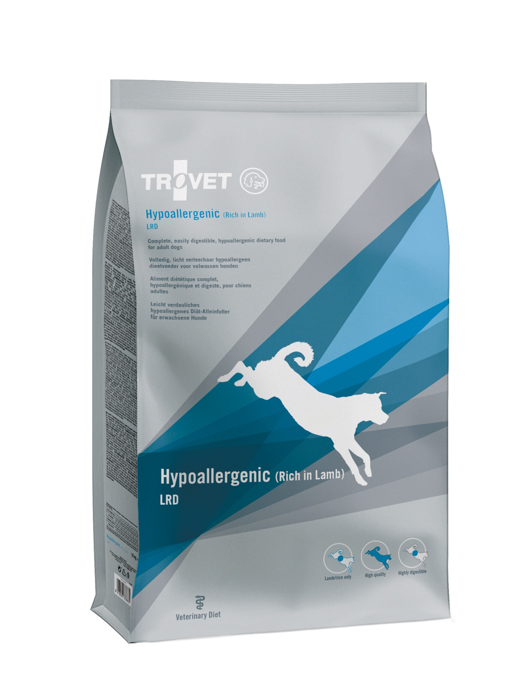 TROVET Hypoallergenic LRD Lamb - trockenfutter für Hunde - 10kg - foto 2