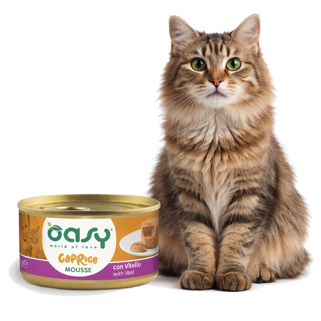 OASY Caprice Mousse Veal - nassfutter für Katzen - 85g - foto 3