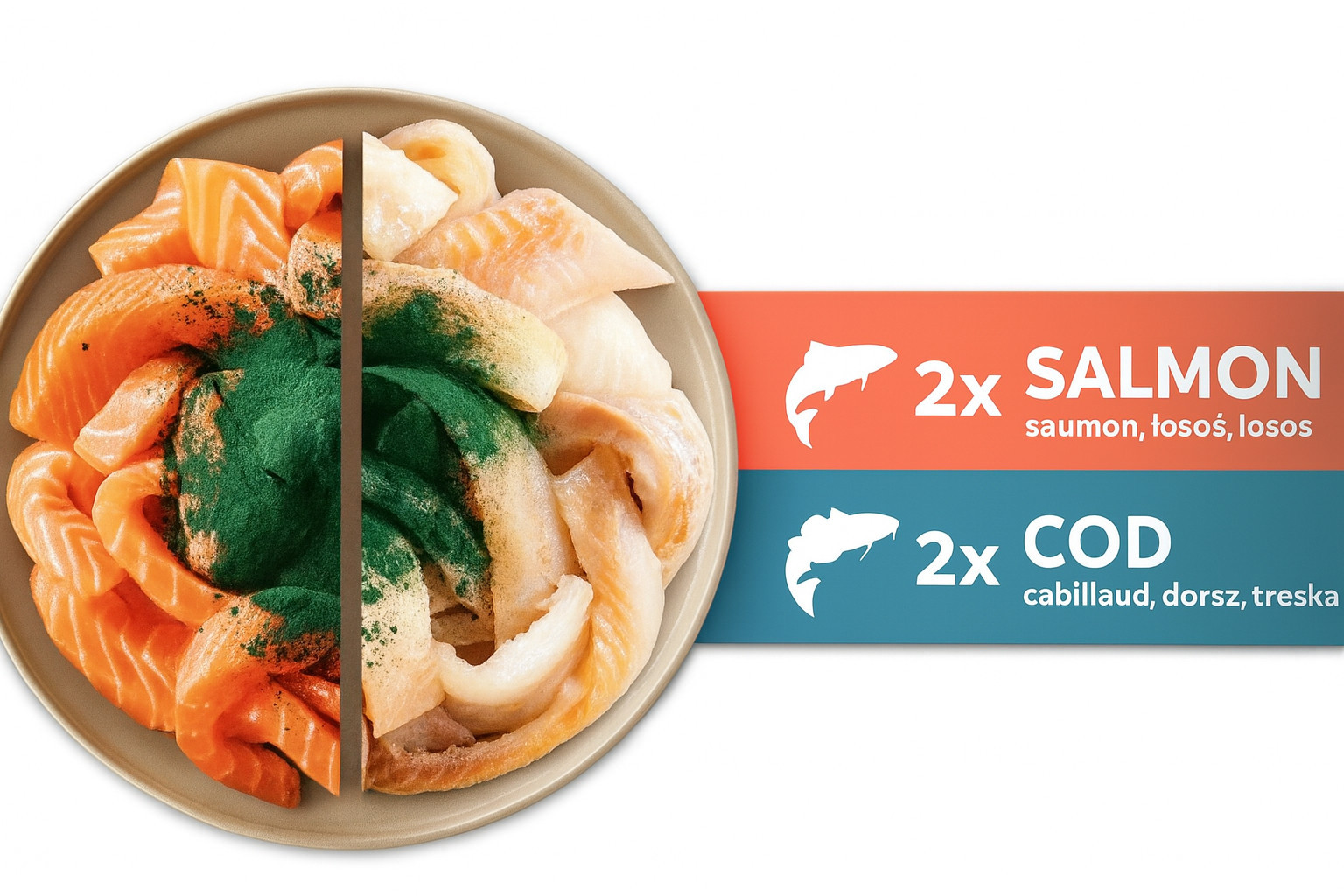 SHELMA with salmon and cod in sauce - nassfutter für Katzen - 4x85g - foto 2