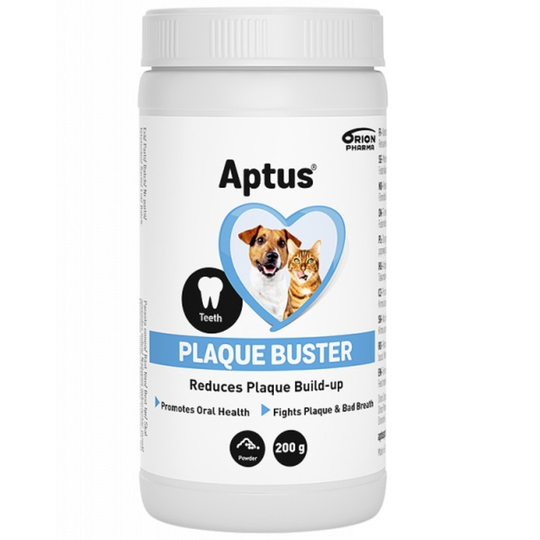 APTUS Plaque Buster Healthy teeth and gums- ergänzungen für hunde und katzen – 200g - foto 1