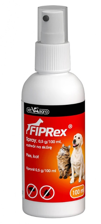 FIPREX Floh- und Zeckenspray für Hunde und Katzen - 100 ml - foto 2