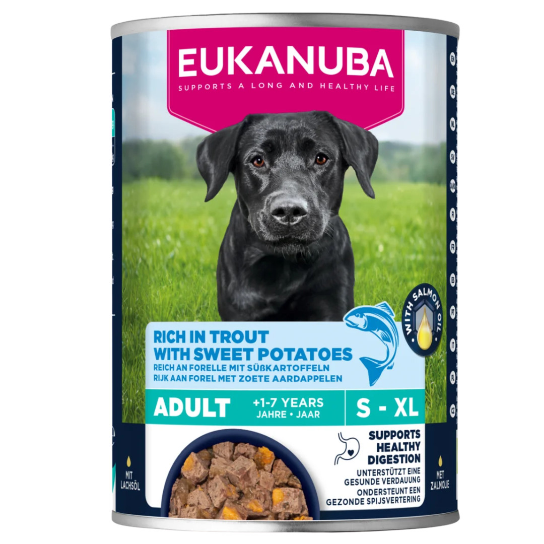 EUKANUBA Life Care Rich in trout and sweet potatoes - Nassfutter für Hunde - 400g - foto 1