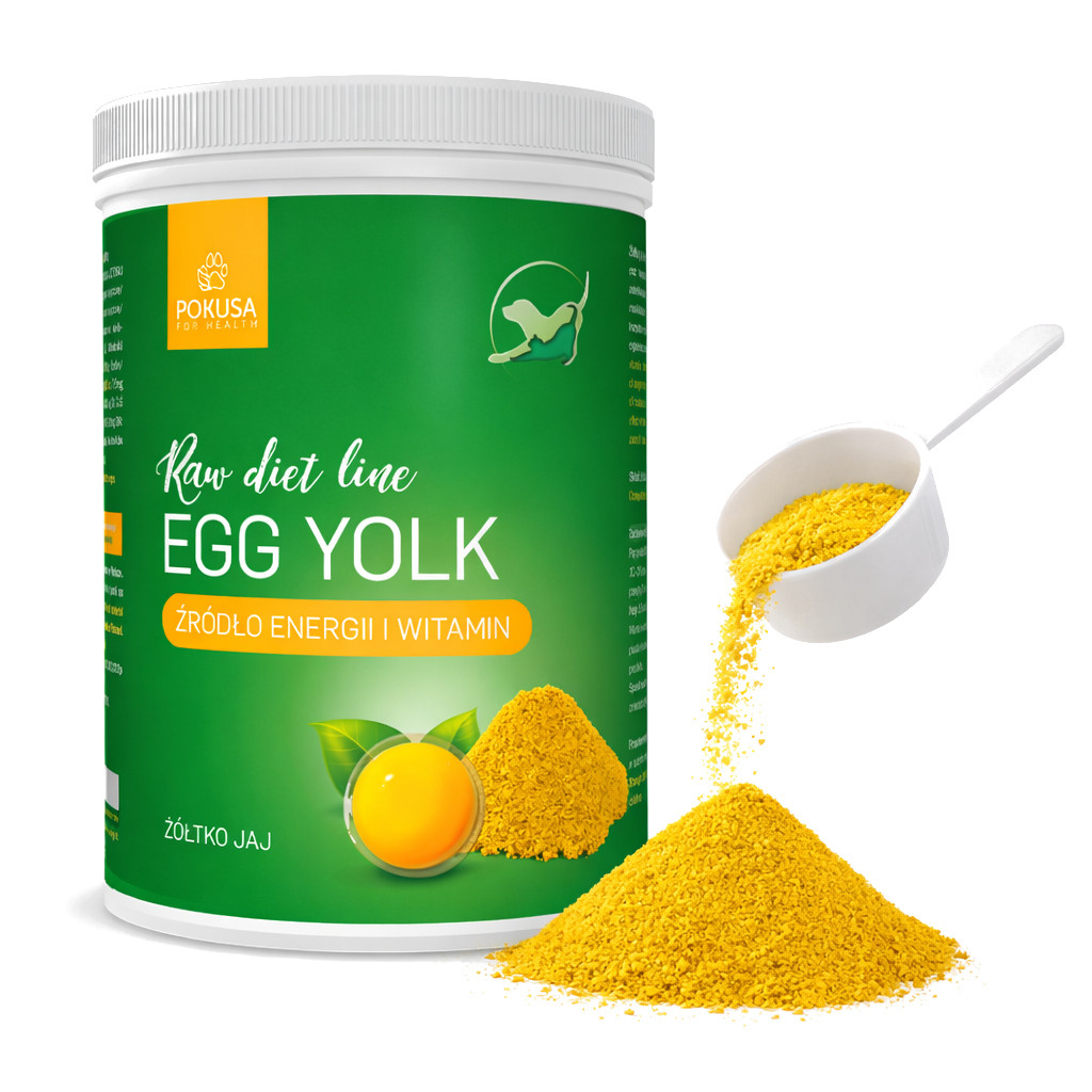 POKUSA Egg Yolk RawDietLine - nahrungsergänzungsmittel für hunde und katzen - 800 g - foto 3