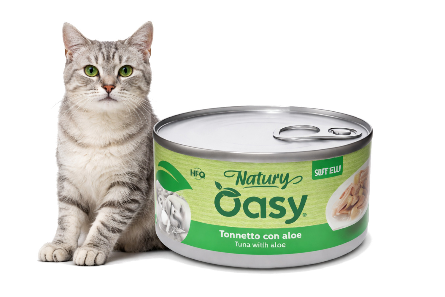 OASY Natury Soft Jelly Tuna with aloe - nassfutter für Katzen - 150g - foto 2