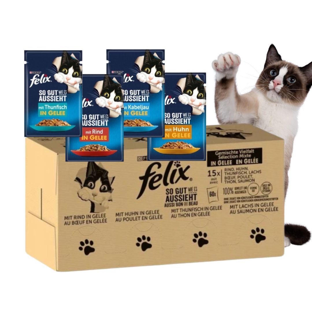  Purina Felix MIX 120x85g - foto 1