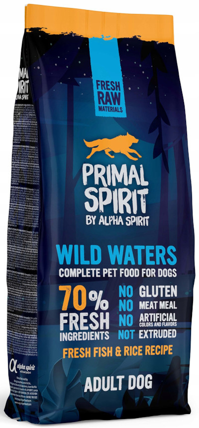 PRIMAL SPIRIT Wild Waters - halbfeuchtes Hundefutter - 12 kg - foto 1