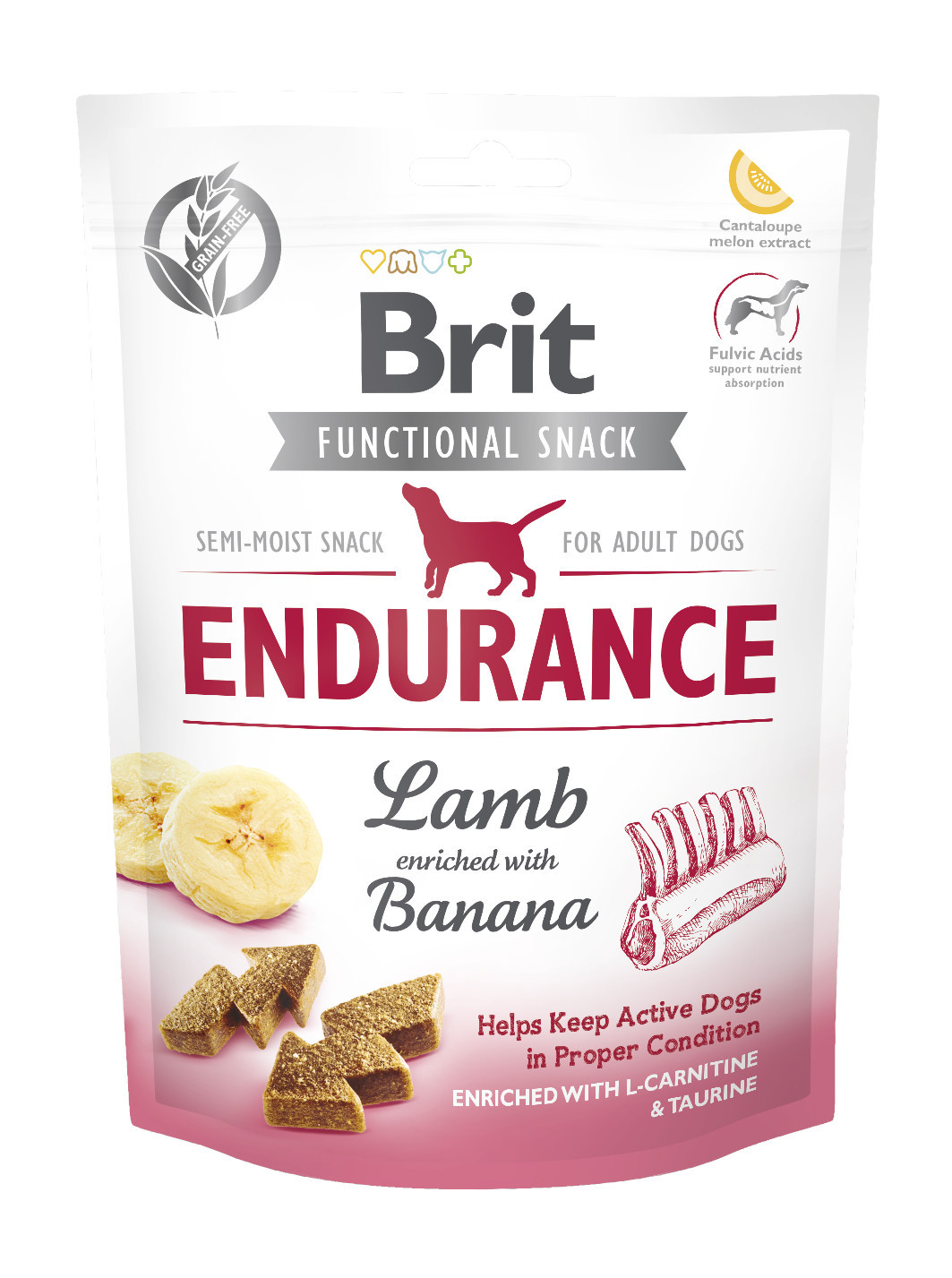 BRIT Care Functional Snack Endurance Lamb - leckerli für hunde - 150g - foto 1