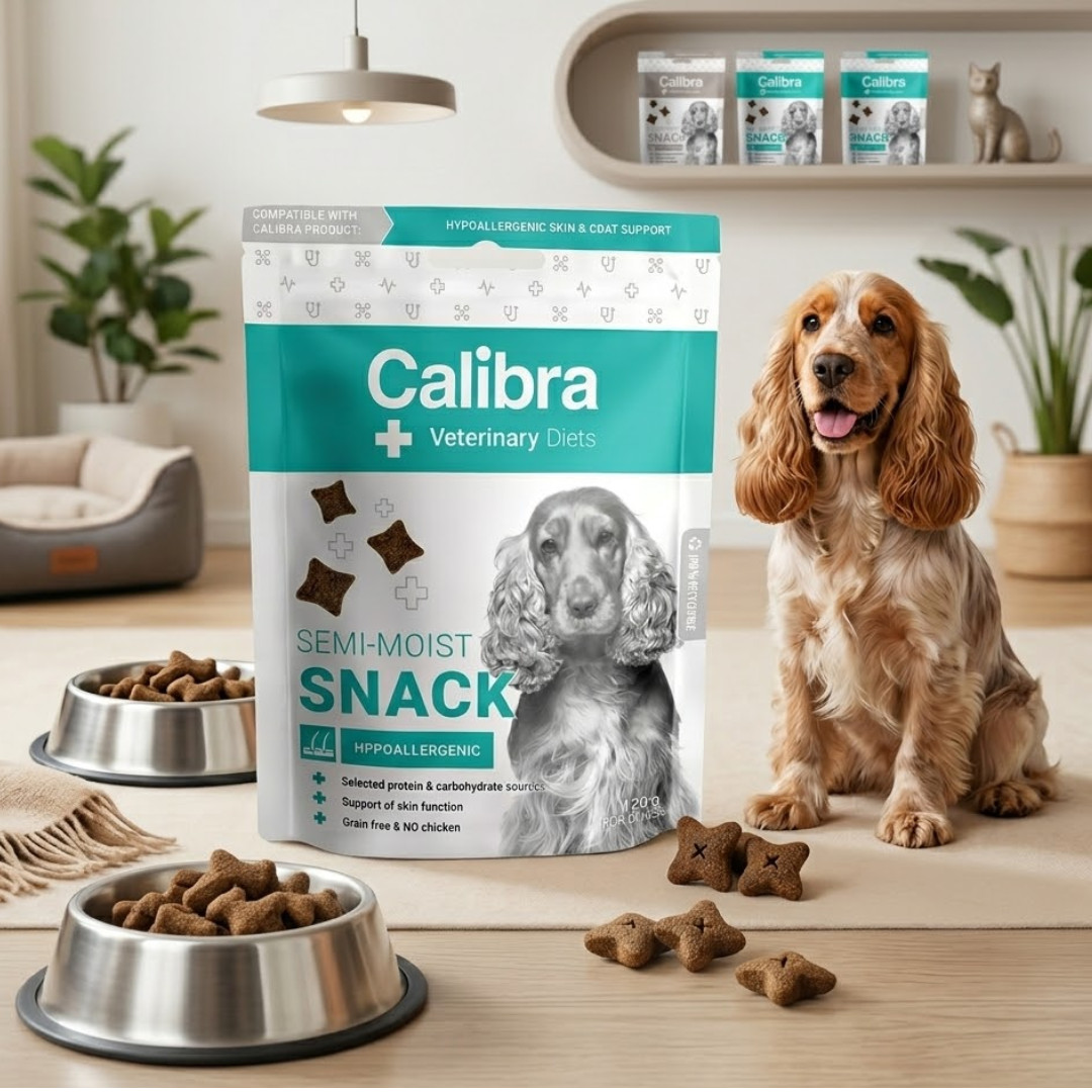 CALIBRA VD Dog semi feuchter Snack hypoallergen - Hundeleckerli - 120g - foto 2
