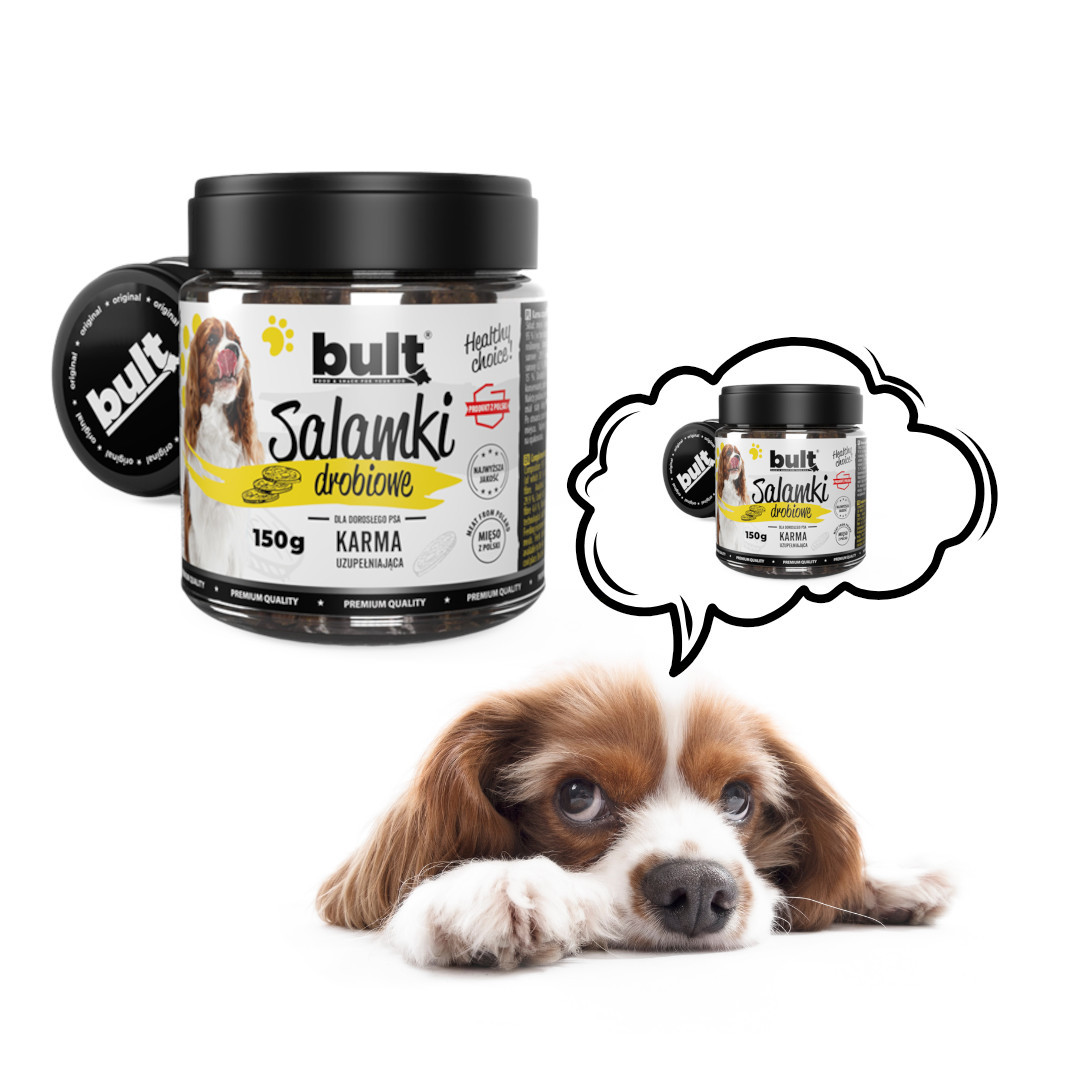 BULT Geflügelsalami + BULT Bio-Hähnchenbrust – Hundesnack – 2x50g + 2x150g - foto 4