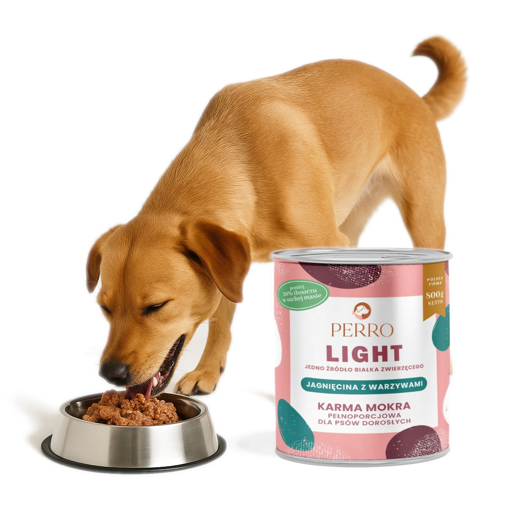 PERRO Light Lamb with vegetables - Nassfutter für Hunde - 800g - foto 4