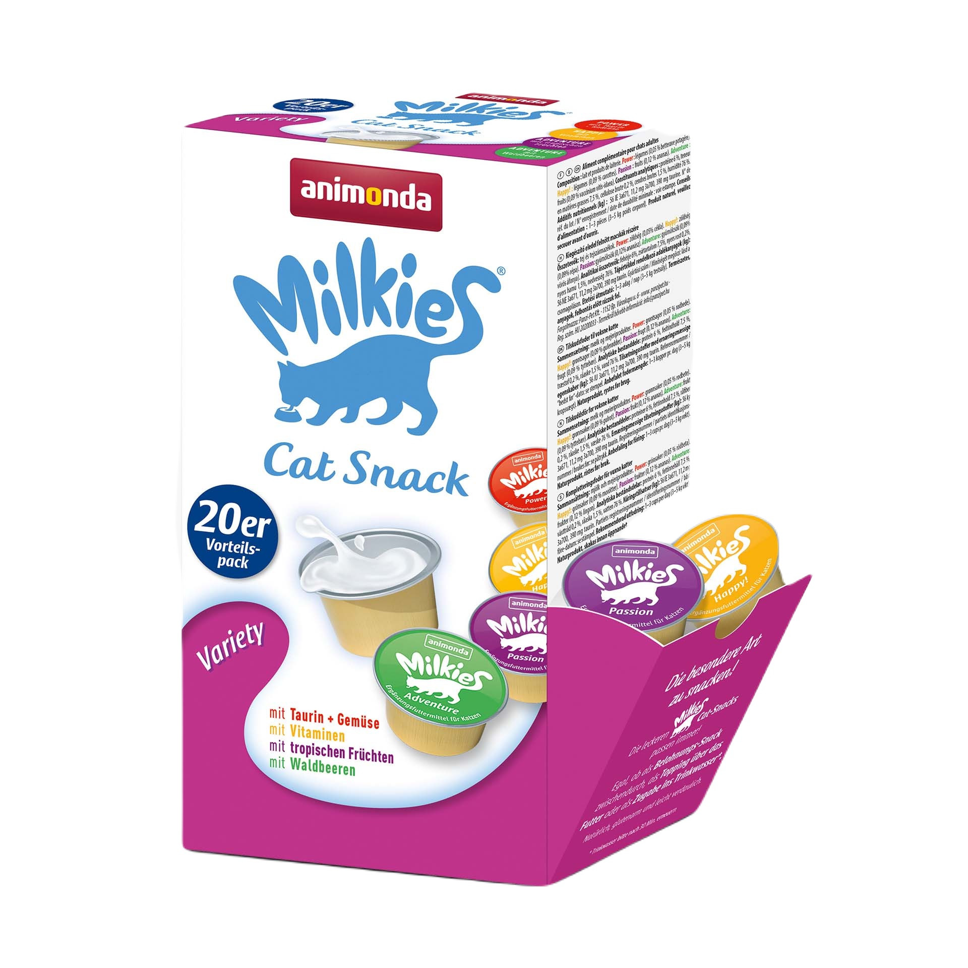 ANIMONDA Milkies Variety - Katze behandeln - 20 x 15g - foto 1