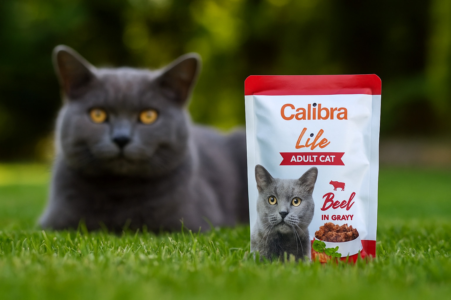 CALIBRA Cat Life Adult Beef in gravy - nassfutter für Katzen - 85g - foto 2