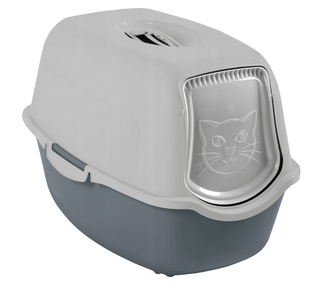 DIAMENTIQ BAYA light grey/dark grey - Katzentoilette - 55,5 x 40 x 38,7 cm - foto 2