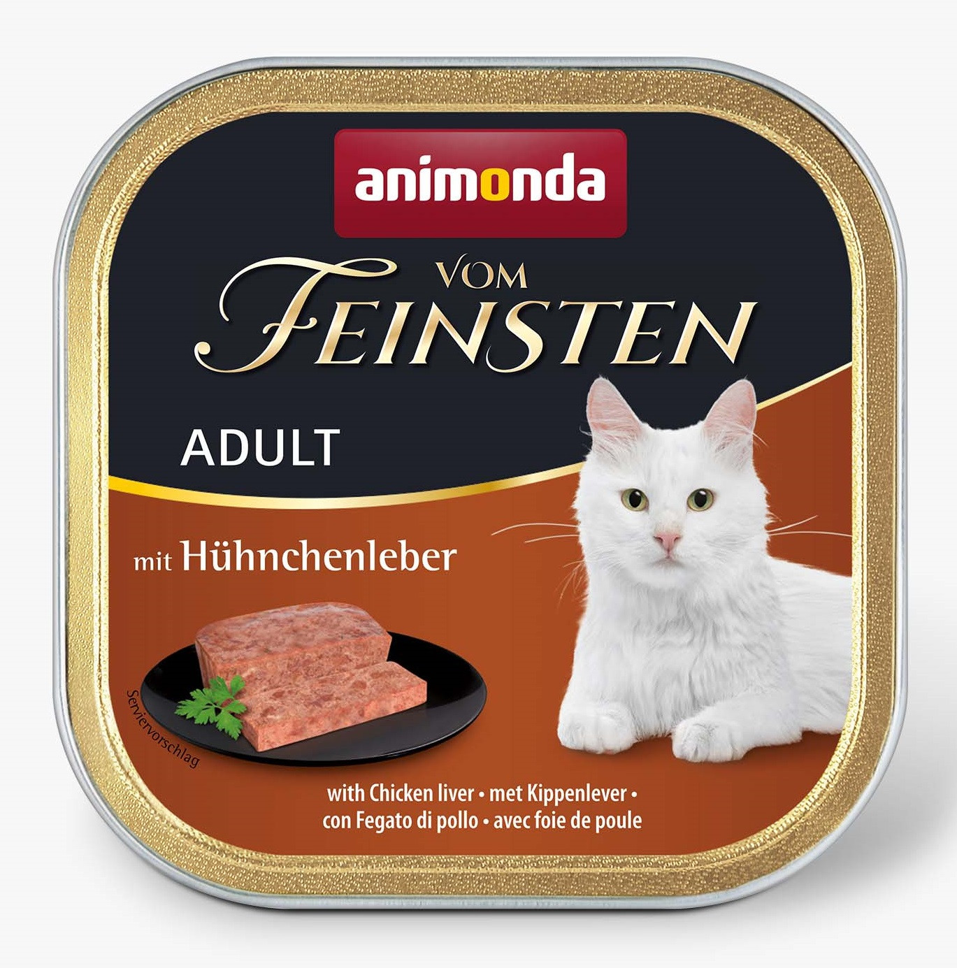 ANIMONDA Vom Feinsten Adult Chicken liver - nassfutter für Katzen - 100g - foto 2