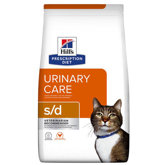 HILL'S PRESCRIPTION DIET Feline Urinary Care s/d Katzentrockenfutter Huhn 3 kg - foto 2
