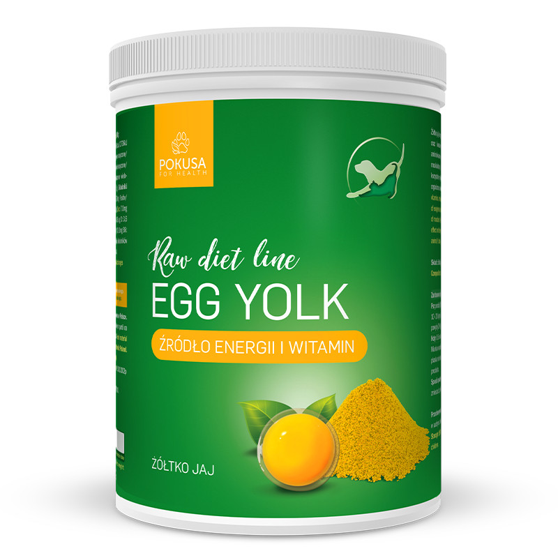 POKUSA Egg Yolk RawDietLine - nahrungsergänzungsmittel für hunde und katzen - 800 g - foto 1