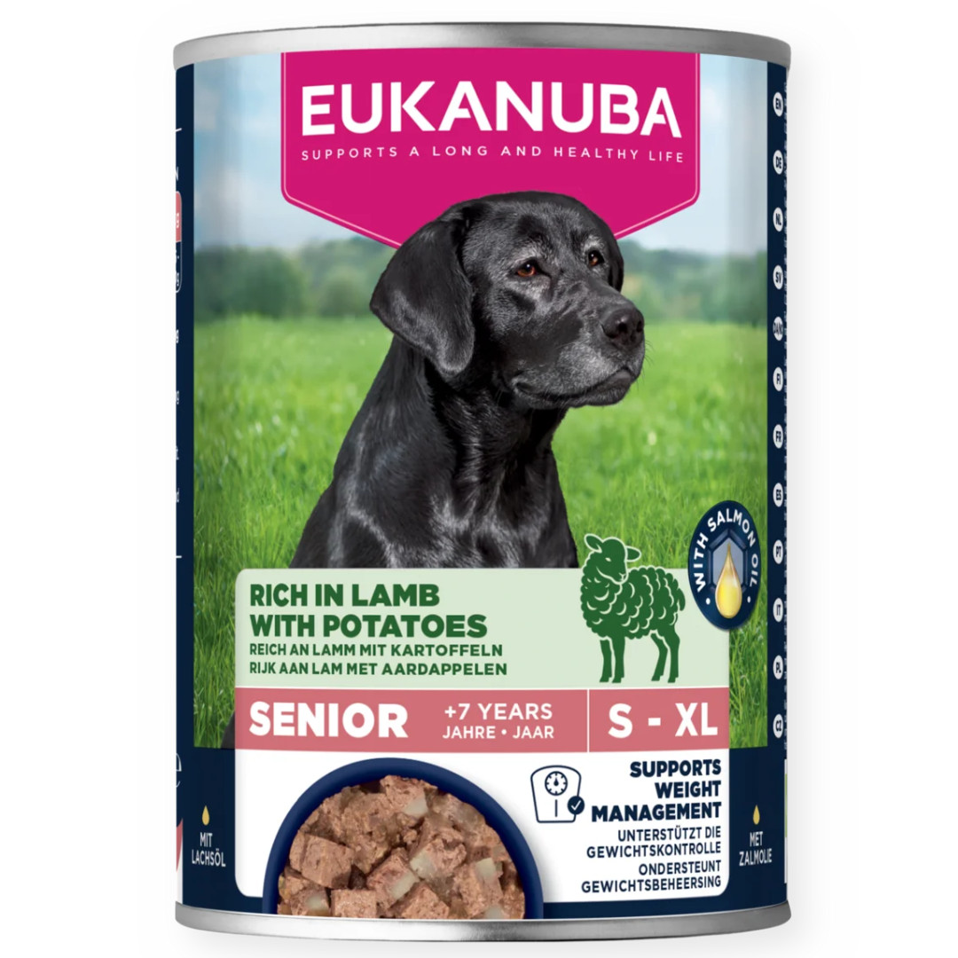 EUKANUBA Life Care Senior Rich in lamb with potatoes - Nassfutter für Hunde - 400g - foto 1