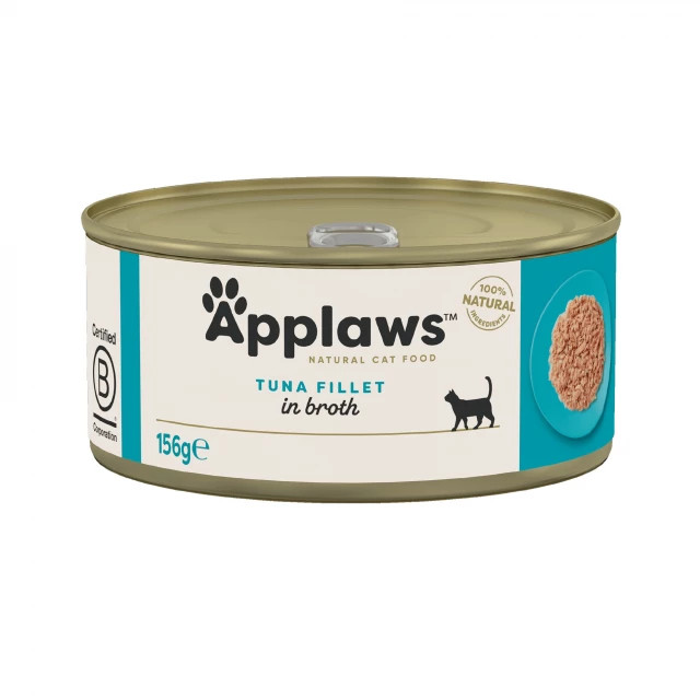 APPLAWS Fish selection multipack in broth - nassfutter für Katzen - 12x70g - foto 2