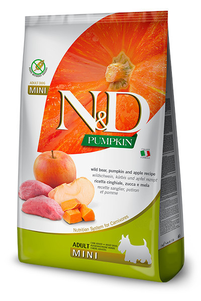 FARMINA N&D Pumpkin Adult Mini Boar&Apple - Trockenfutter für Hunde - 7 kg - foto 2
