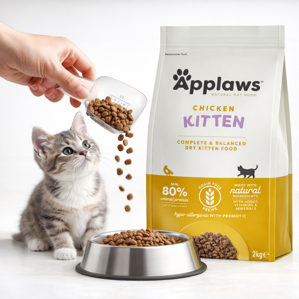 APPLAWS Kitten Chicken - trockenfutter für Katzen - 2kg - foto 2