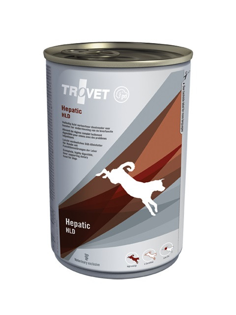 TROVET Hepatic HLD mit Huhn - Nassfutter für Hunde - 24x400g - foto 1