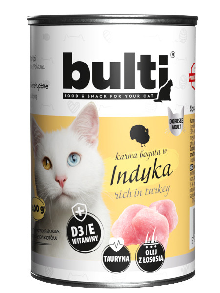 BULTI Hackfleisch Mix 6 Geschmacksrichtungen – Nassfutter für Katzen – 36 x 400 g - foto 9