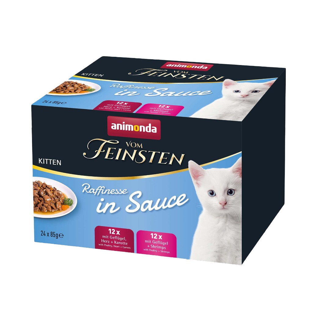 ANIMONDA Vom Feinsten Kitten Raffinesse in sauce - nassfutter für Katzen - 24x85g - foto 1