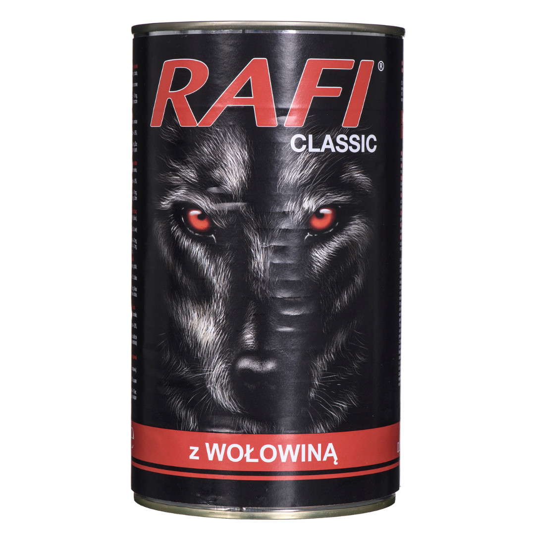 DOLINA NOTECI Rafi Classic mit Rindfleisch - Nassfutter für Hunde 1240 g - foto 1