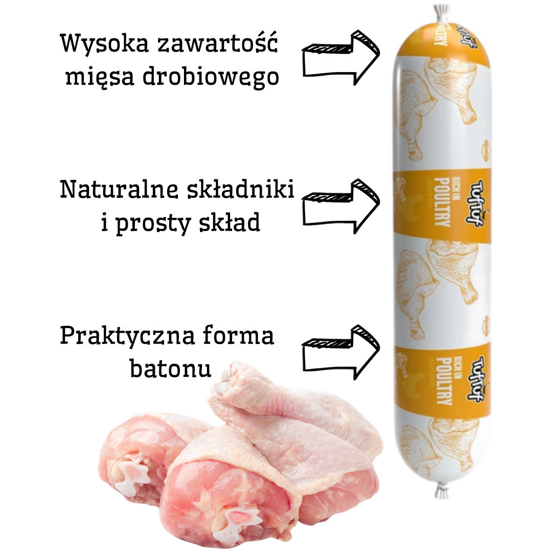 TUF TUF Bar MIX Flavours - Nassfutter für Hunde - 24x900g - foto 2